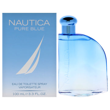 Nautica Pure Blue by Nautica for Men - 3.4 oz EDT Spray