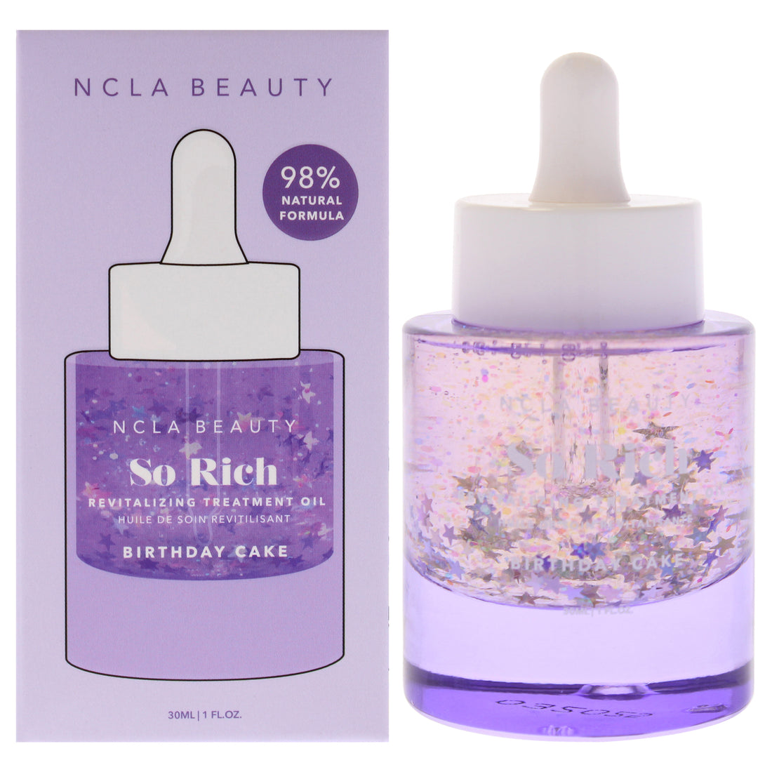 So Rich Cuticle Oil - Birthday Cake by NCLA for Women - 0.45 oz Oil