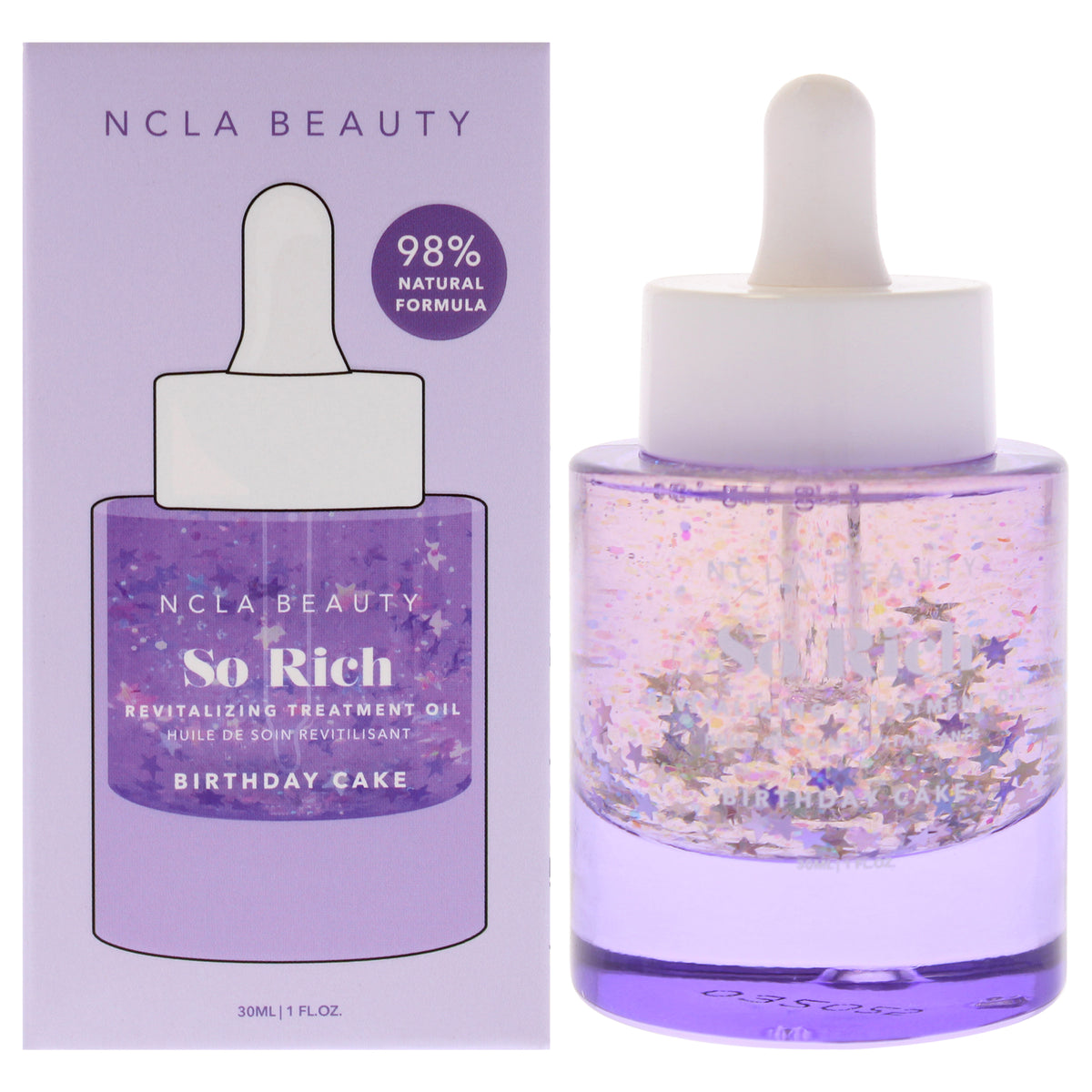 So Rich Cuticle Oil - Birthday Cake by NCLA for Women - 0.45 oz Oil