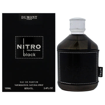Nitro - Black by Dumont for Men - 3.4 oz EDP Spray