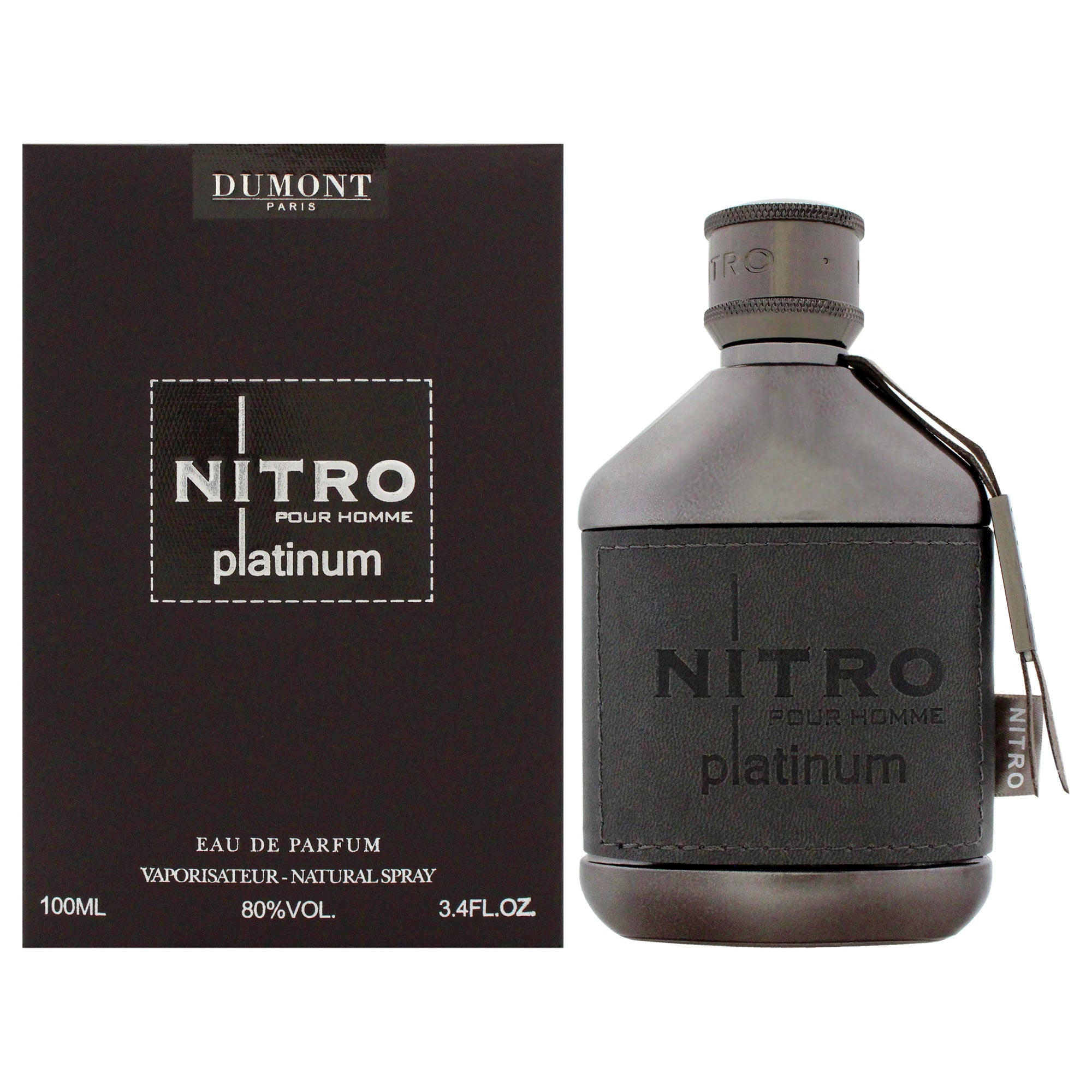 Nitro - Platinum by Dumont for Men - 3.4 oz EDP Spray