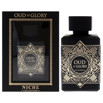 Niche Collection - Oud Is Glory by Khalis for Men - 3.4 oz EDP Spray