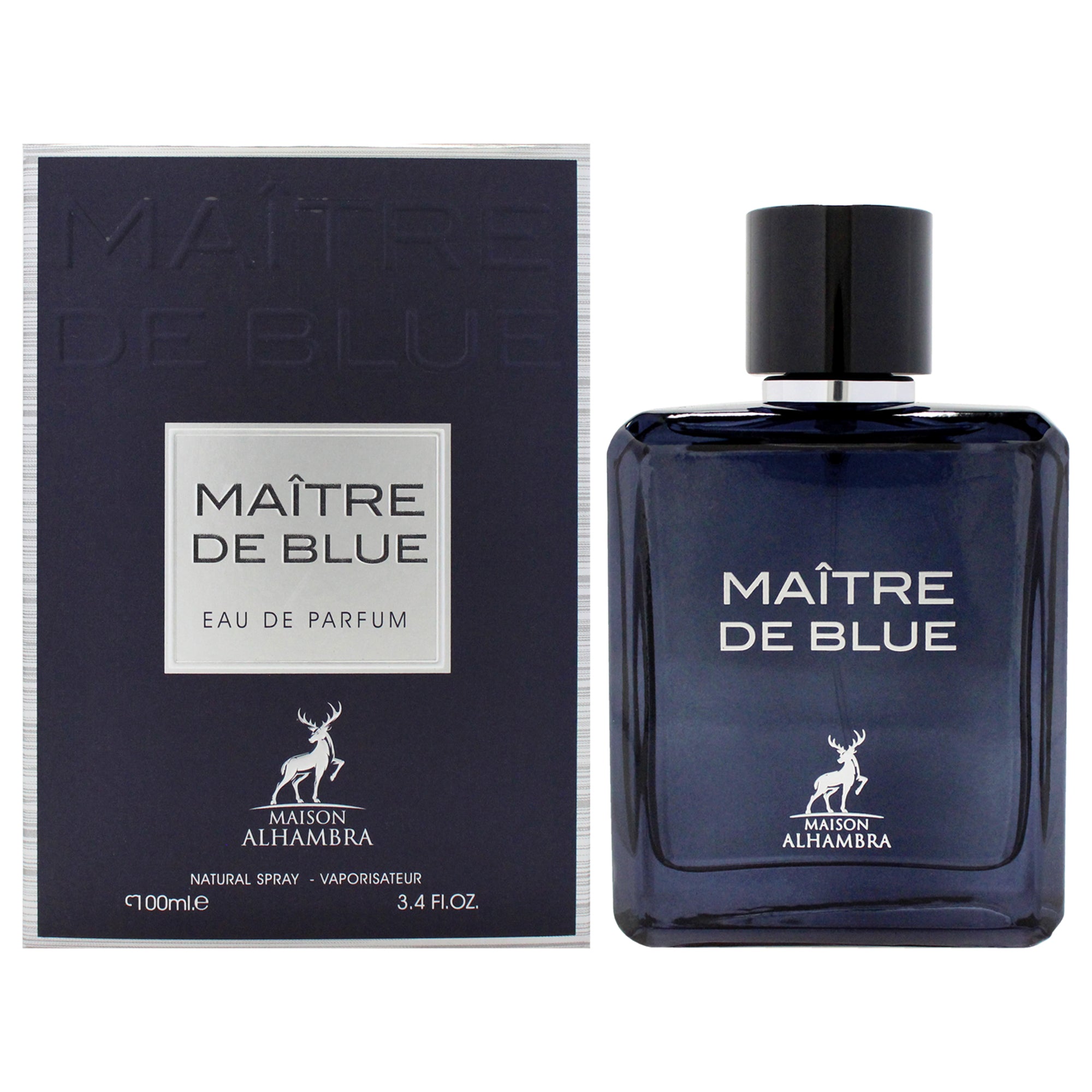 Maitre De Blue by Maison Alhambra for Men - 3.4 oz EDP Spray