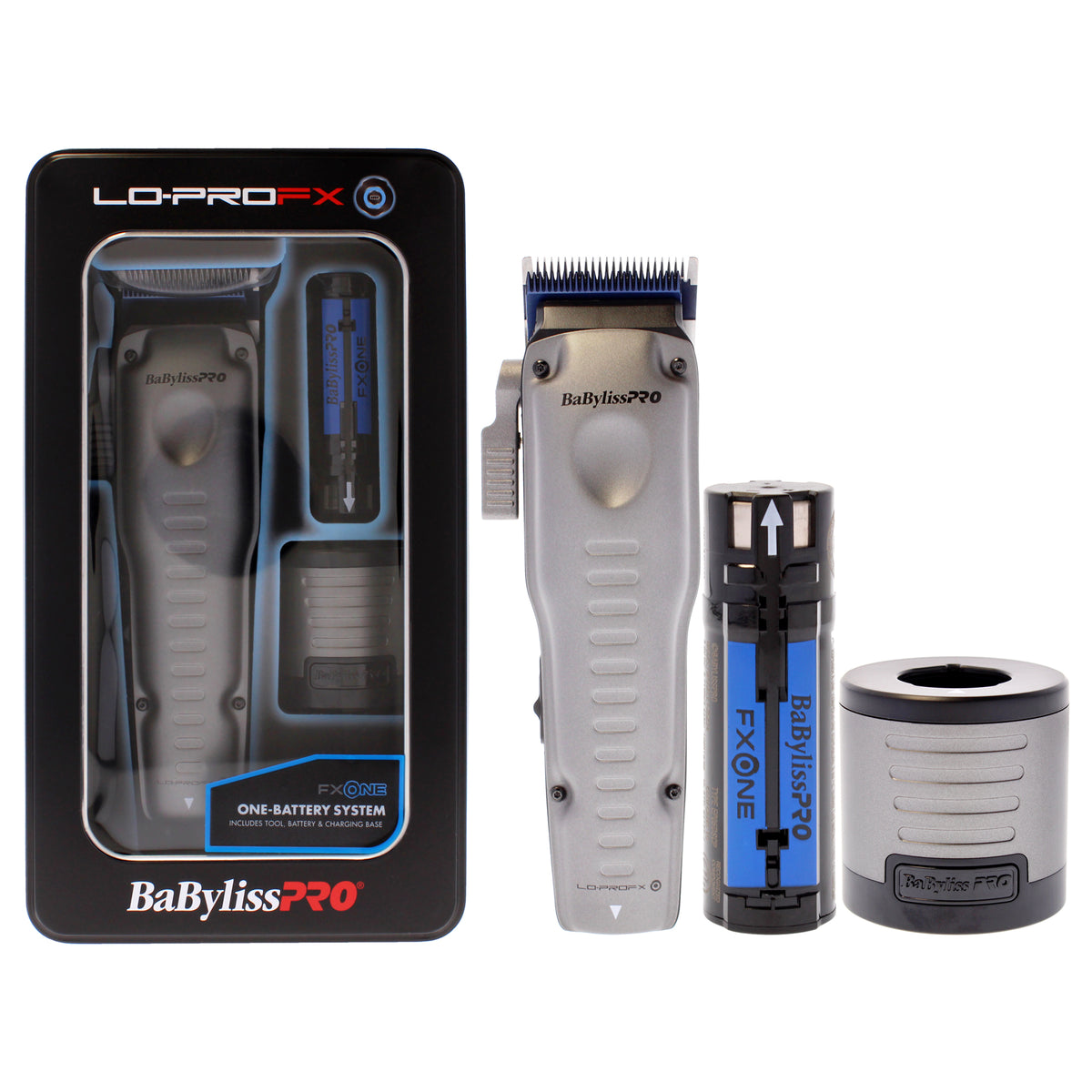 Lo Pro Fx High Performance Low Profile Clipper by BaBylissPRO for Men - 1 Pc Trimmer