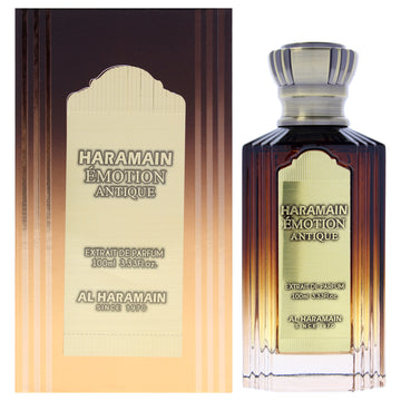 Emotion - Antique by Al Haramain for Unisex - 3.33 oz Extrait De Parfum Spray