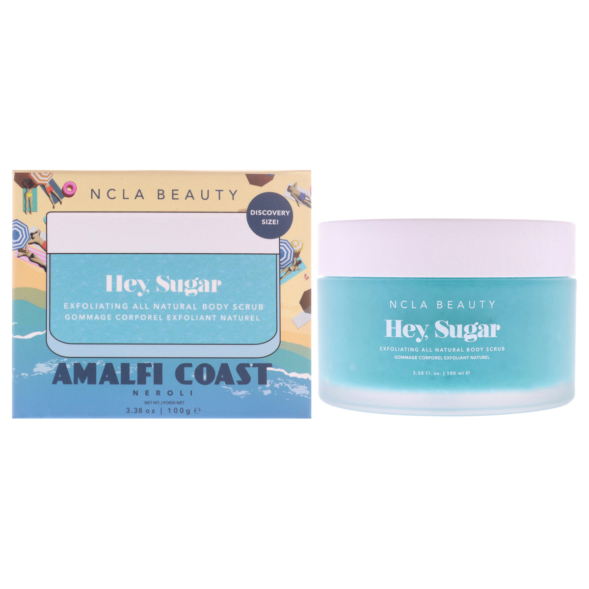 Hey Sugar All Natural Body Scrub - Amalfi Coast by NCLA for Women - 3.38 oz Body Scrub