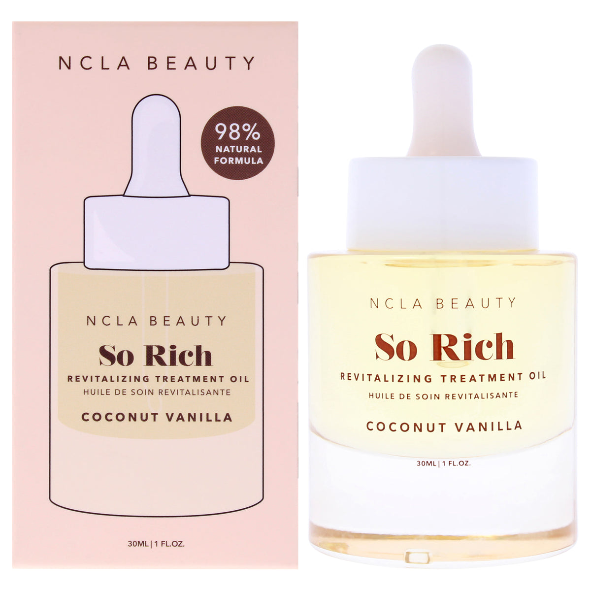 So Rich Oil - Coconut Vanilla by NCLA for Women - 1 oz Oil