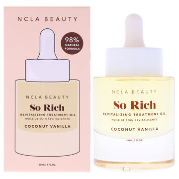 So Rich Oil - Coconut Vanilla by NCLA for Women - 1 oz Oil