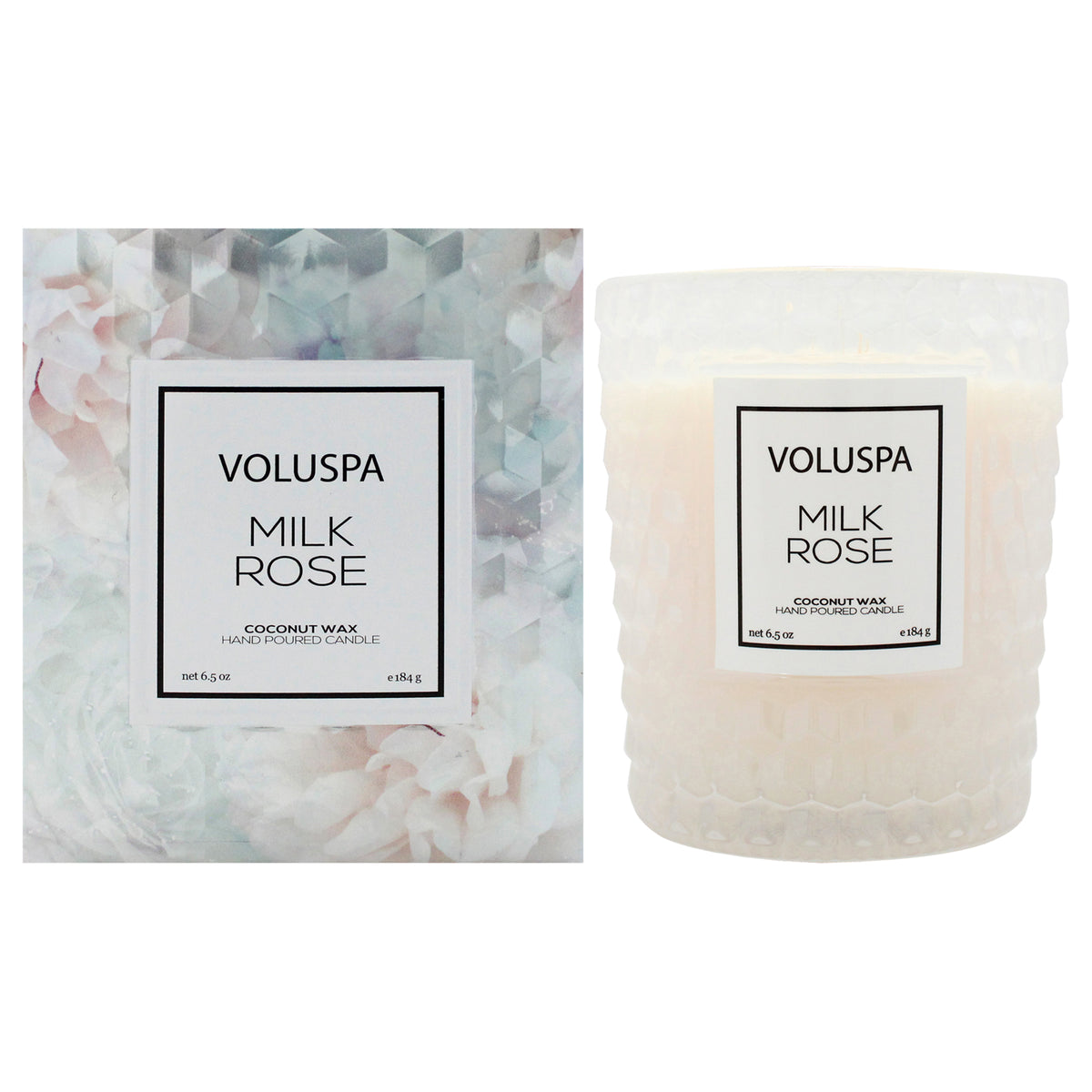 Roses Collection Candle Classic - Milk Rose by Voluspa for Unisex - 6.5 oz Candle