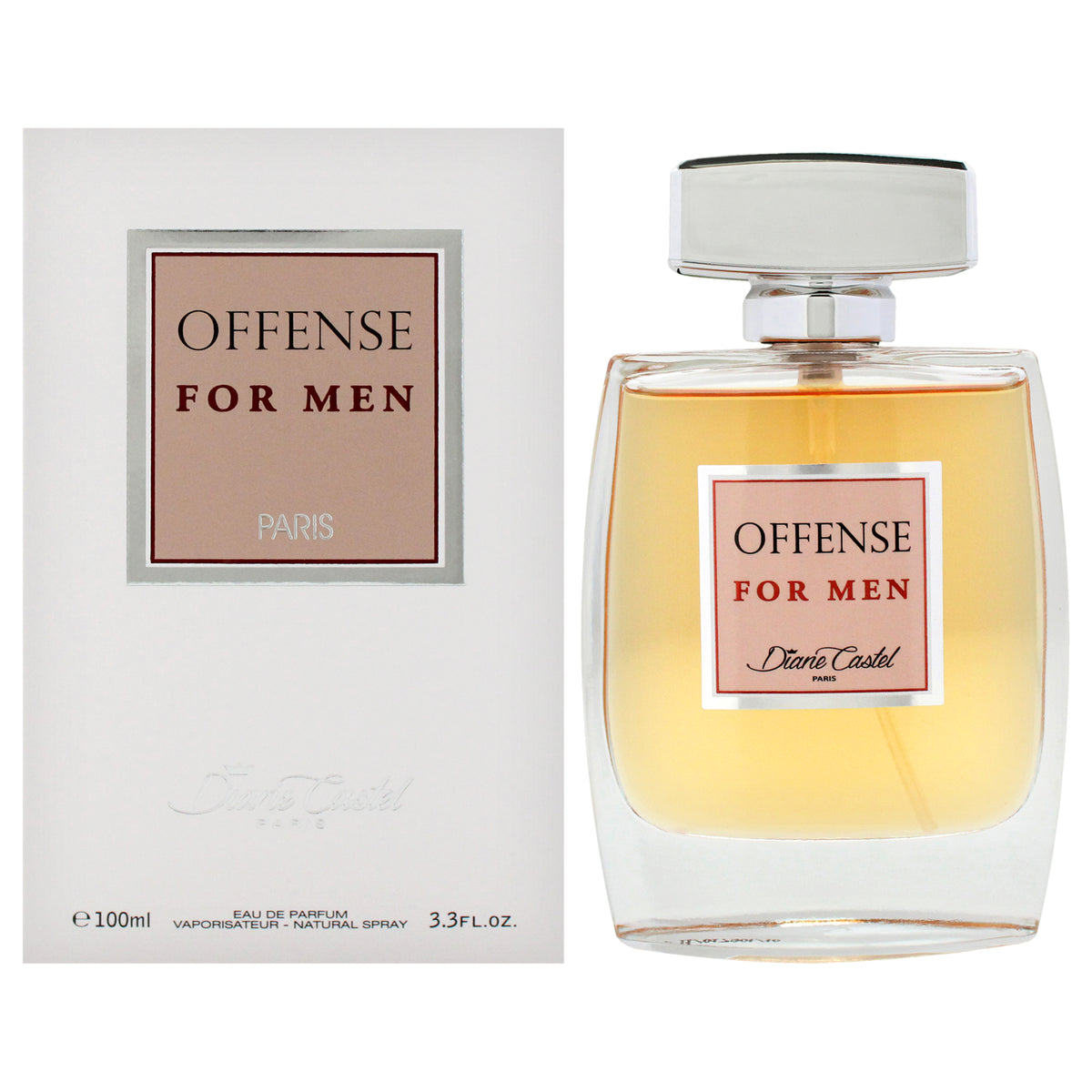 Offense by Diane Castel for Men - 3.3 oz EDP Spray