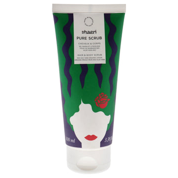 Hair and Body Pure Scrub by Shaeri for Women - 3.38 oz Scrub