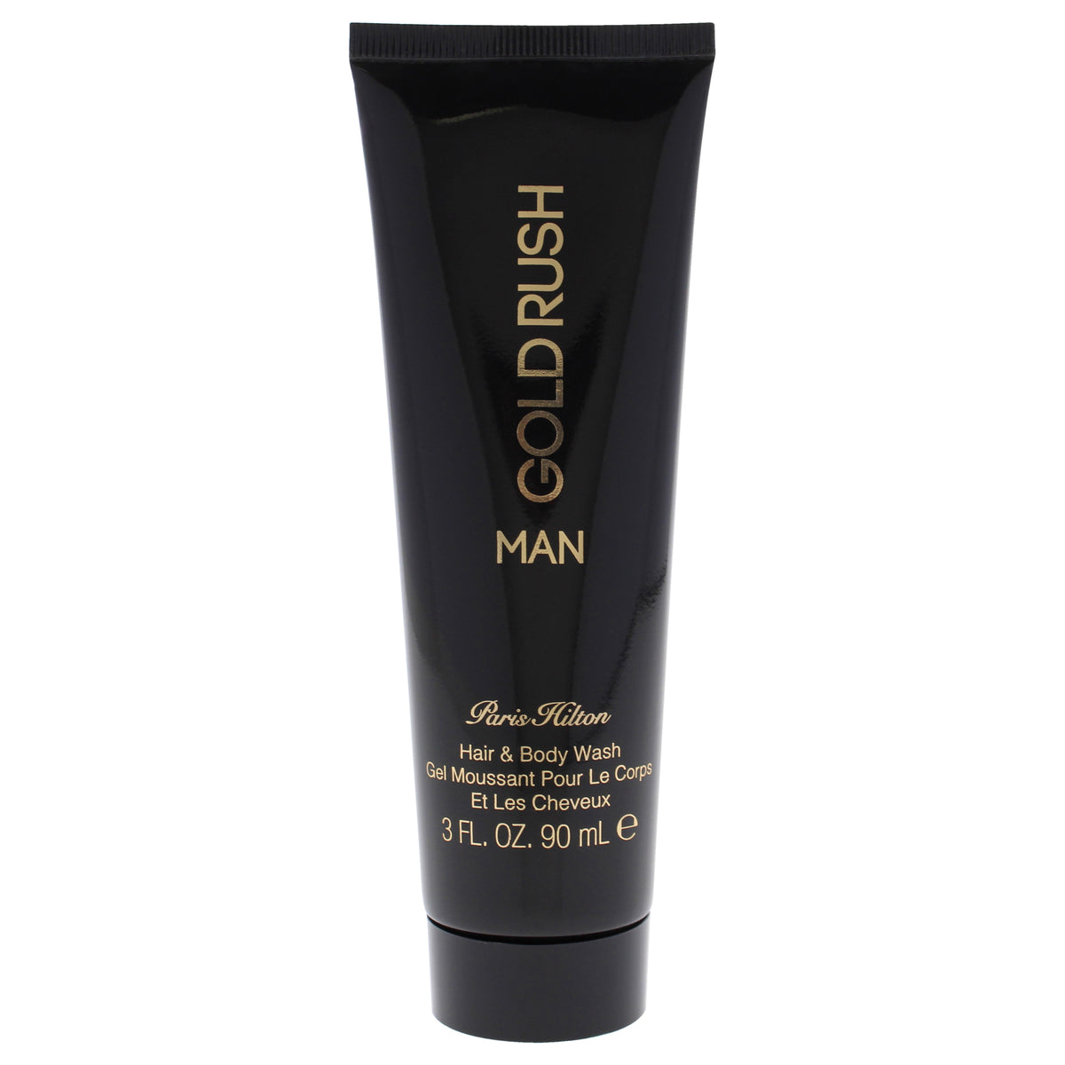 Gold Rush Man by Paris Hilton for Men - 3 oz Body Wash (Unboxed)