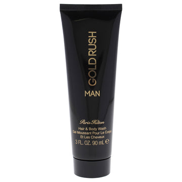 Gold Rush Man by Paris Hilton for Men - 3 oz Body Wash (Unboxed)
