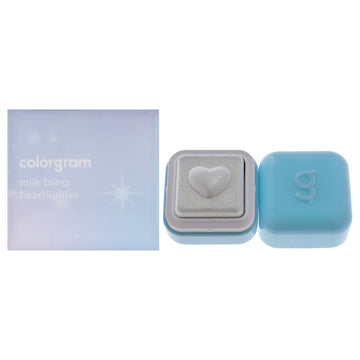 Milk Bling Heartlighter - 06 Bubbles Blue by Colorgram for Women - 0.07 oz Highlighter
