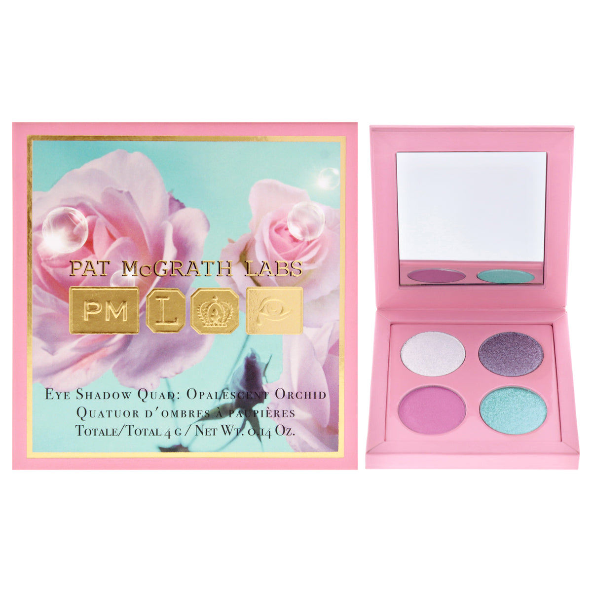 Eye Shadow Quad - Opalescent Orchid by Pat Mcgrath Labs for Women - 0.14 oz Eye Shadow