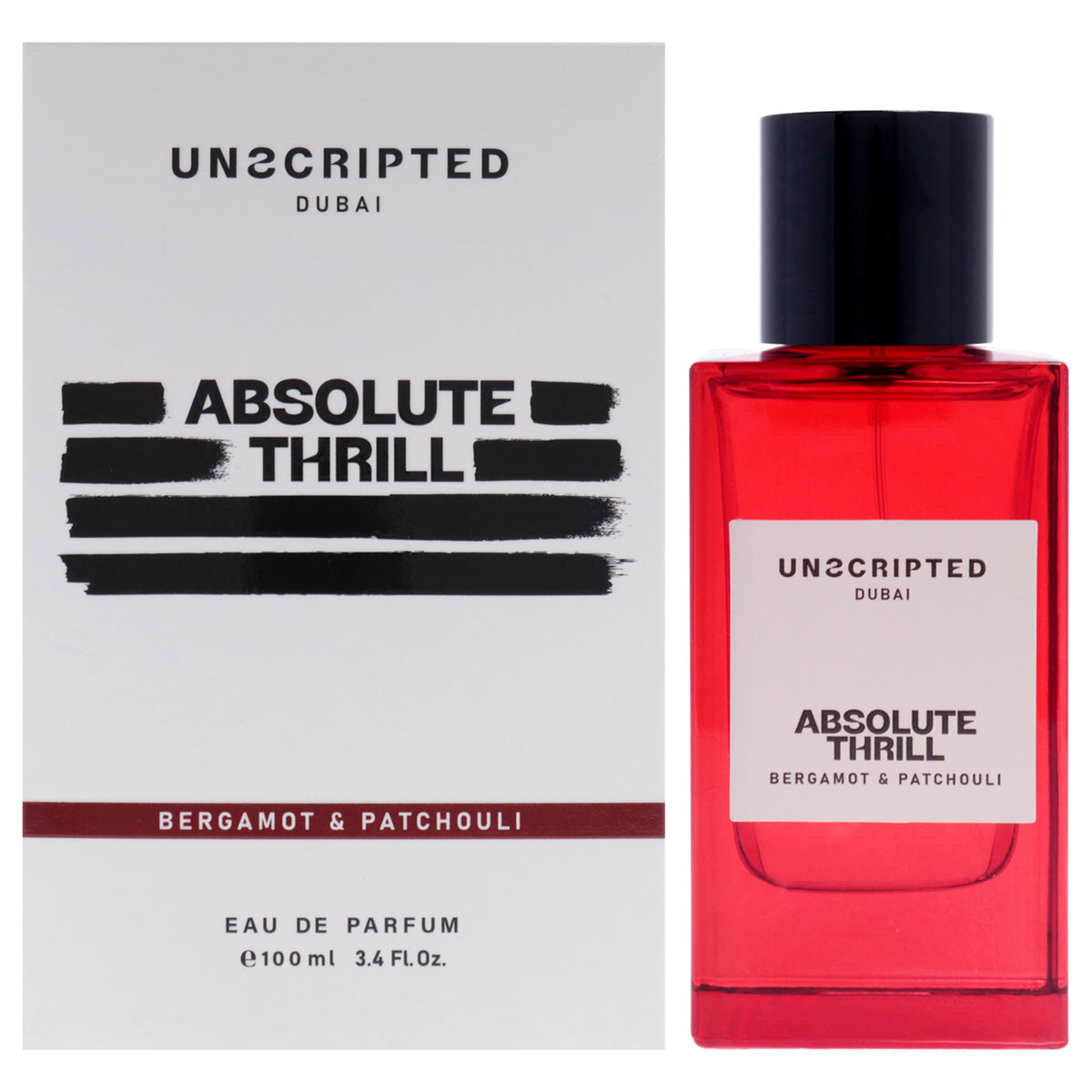 Absolute Thrill by Unscripted for Men - 3.4 oz EDP Spray