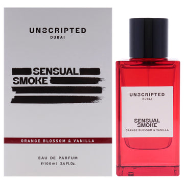 Sensual Smoke by Unscripted for Unisex - 3.4 oz EDP Spray