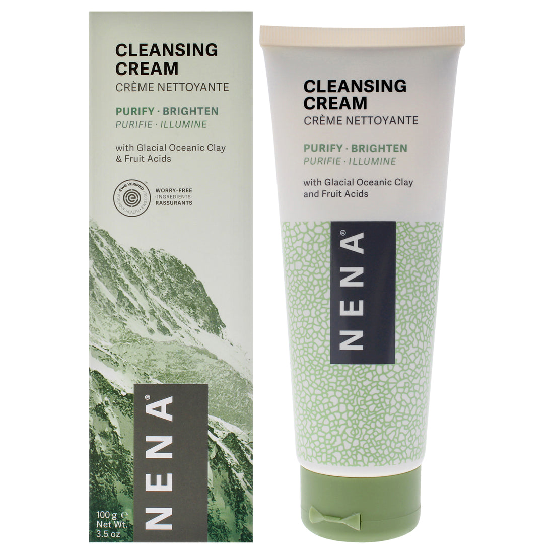 Cleansing Cream by NENA Skincare for Women - 3.5 oz Cream
