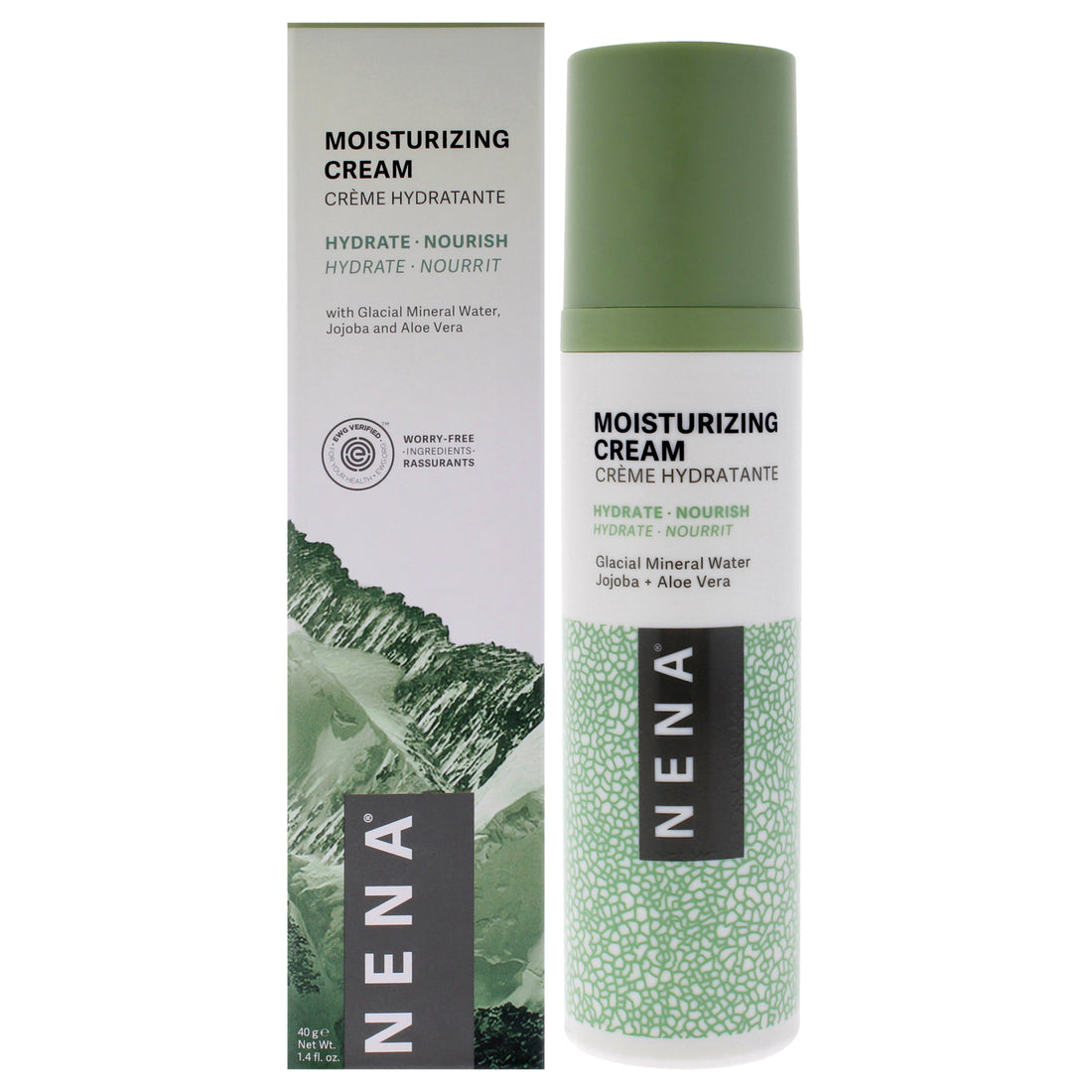 Moisturizing Cream by NENA Skincare for Women - 1.4 oz Cream