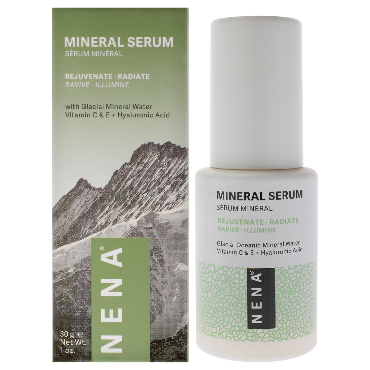 Mineral Serum by NENA Skincare for Women - 1 oz Serum