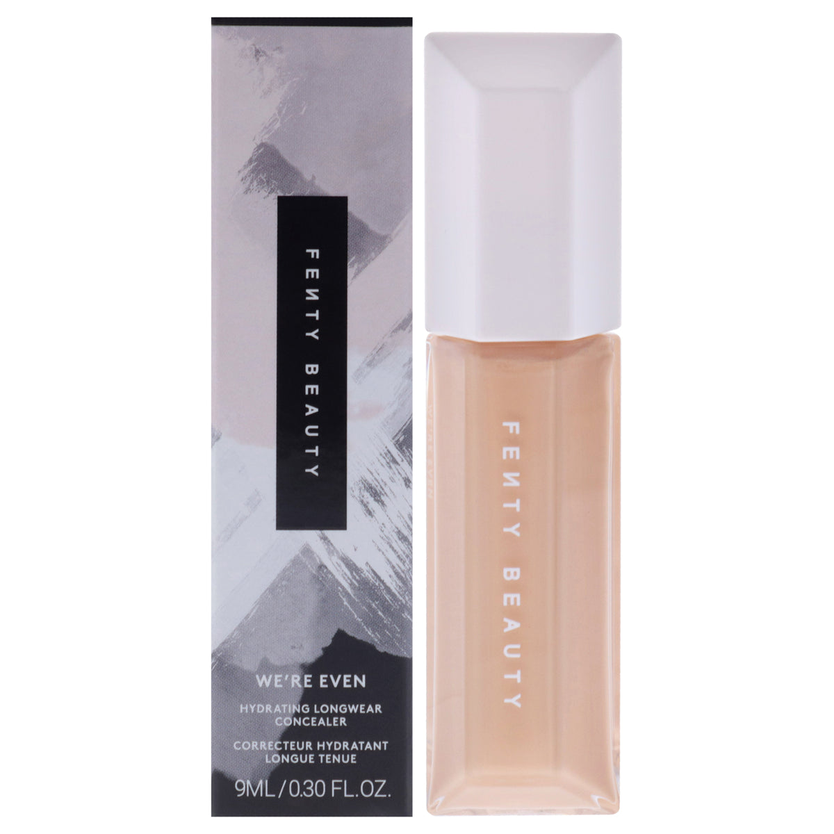 Were Even Hydrating Longwear Concealer - 230W Light Medium With Warm Golden Undertones by Fenty Beauty for Women - 0.30 oz Concealer