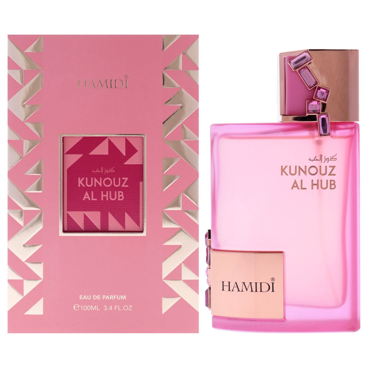 Kunouz Al Hub by Hamidi for Unisex - 3.4 oz EDP Spray