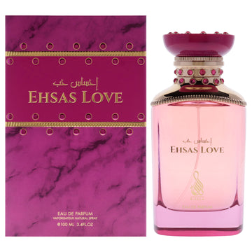 Ehsas Love by Risala for Women - 3.4 oz EDP Spray