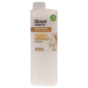 Shower Cream - Protein Yogurt and Oats Avena by Dicora Urban Fit for Unisex - 25.4 oz Shower Cream