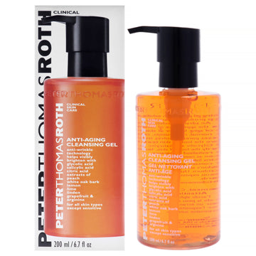 Anti-Aging Cleansing Gel by Peter Thomas Roth for Unisex - 6.7 oz Cleanser