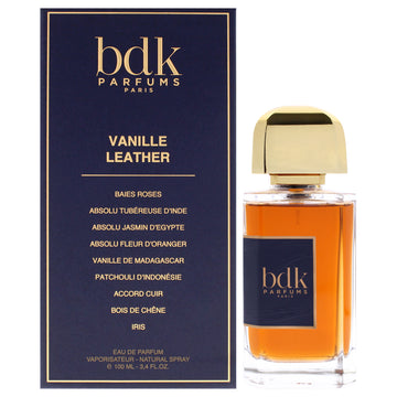 Vanille Leather by BDK Parfums for Unisex - 3.4 oz EDP Spray
