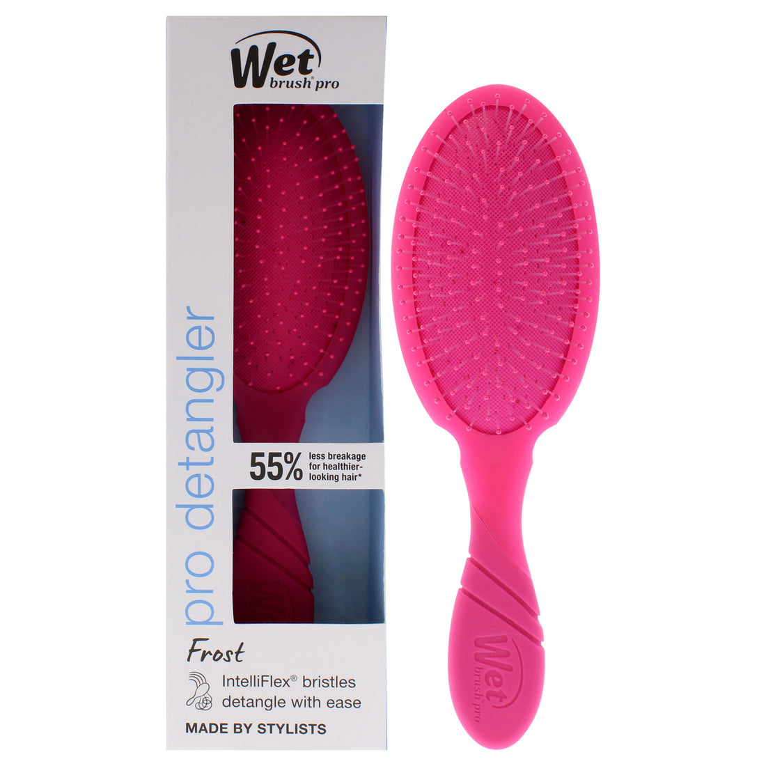 Pro Detangler Brush - Frost Pink by Wet Brush for Unisex - 1 Pc Hair Brush