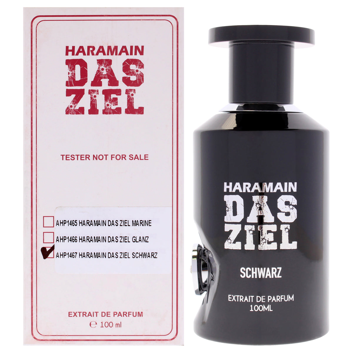 Das Ziel - Schwarz by Al Haramain for Unisex - 3.33 oz Extrait De Parfum Spray
