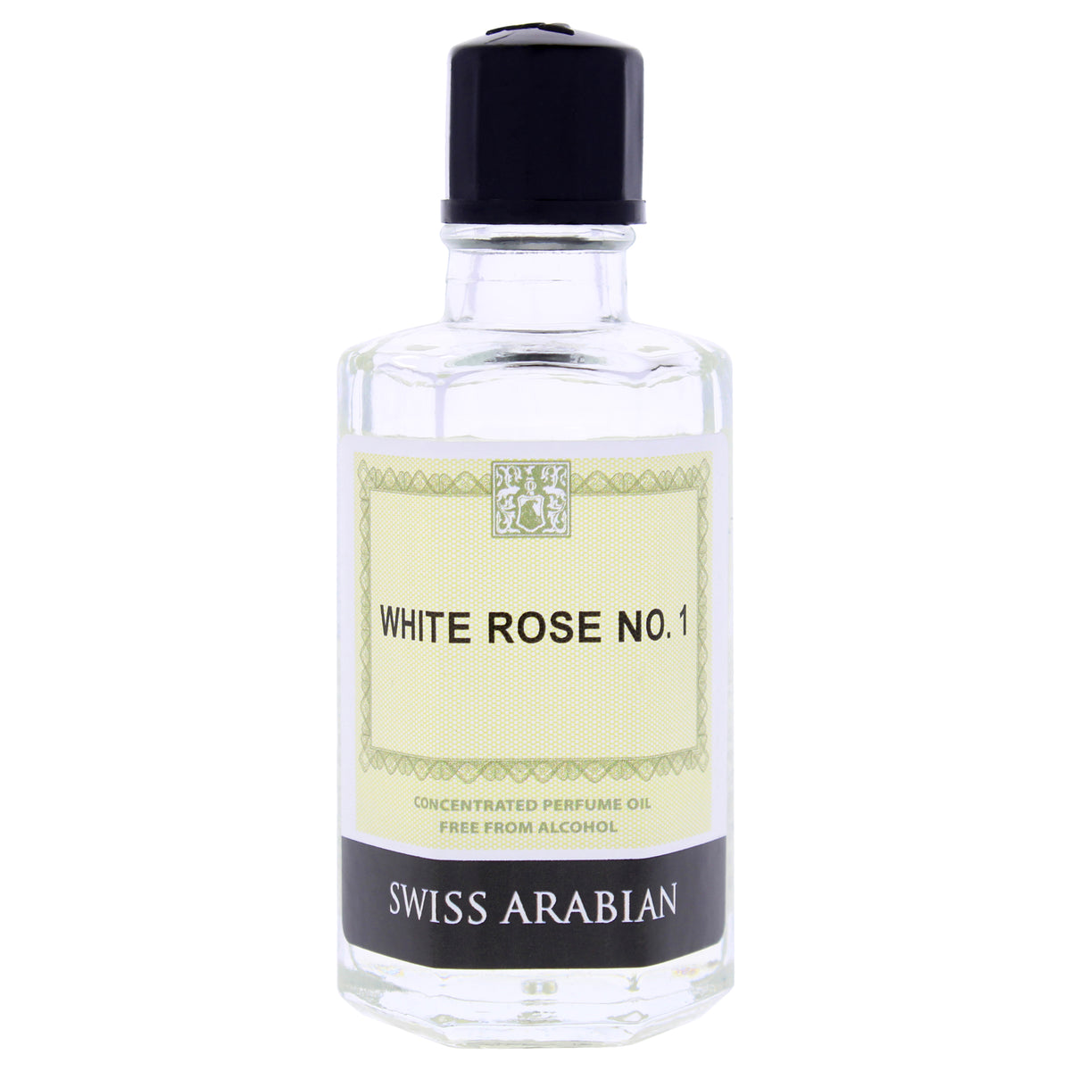 White Rose No.1 by Swiss Arabian for Unisex - 0.78 oz Concentrated Perfume Oil Splash