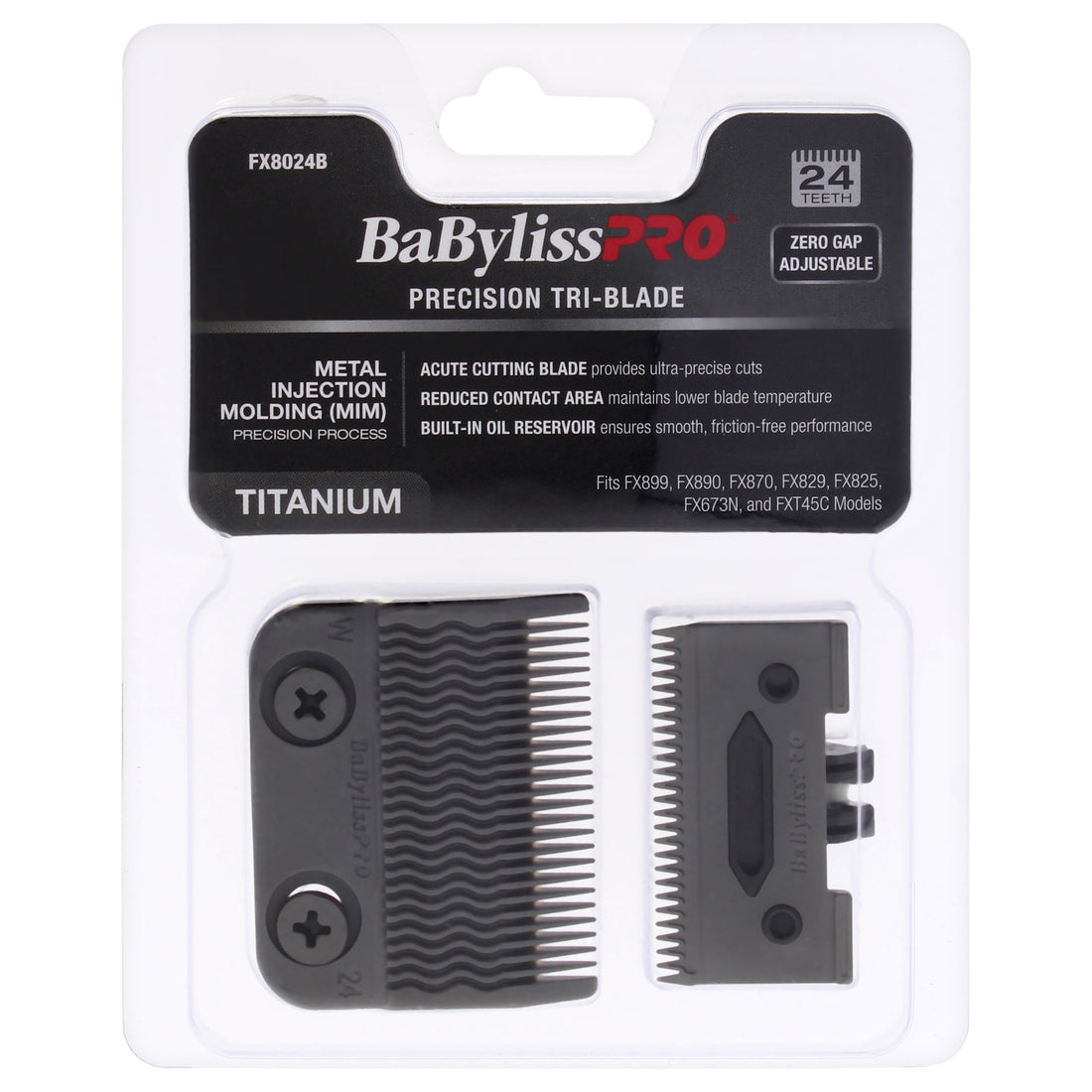 Precision Tri-Blade - FX8024B by BaBylissPRO for Men - 2 Pc Blade