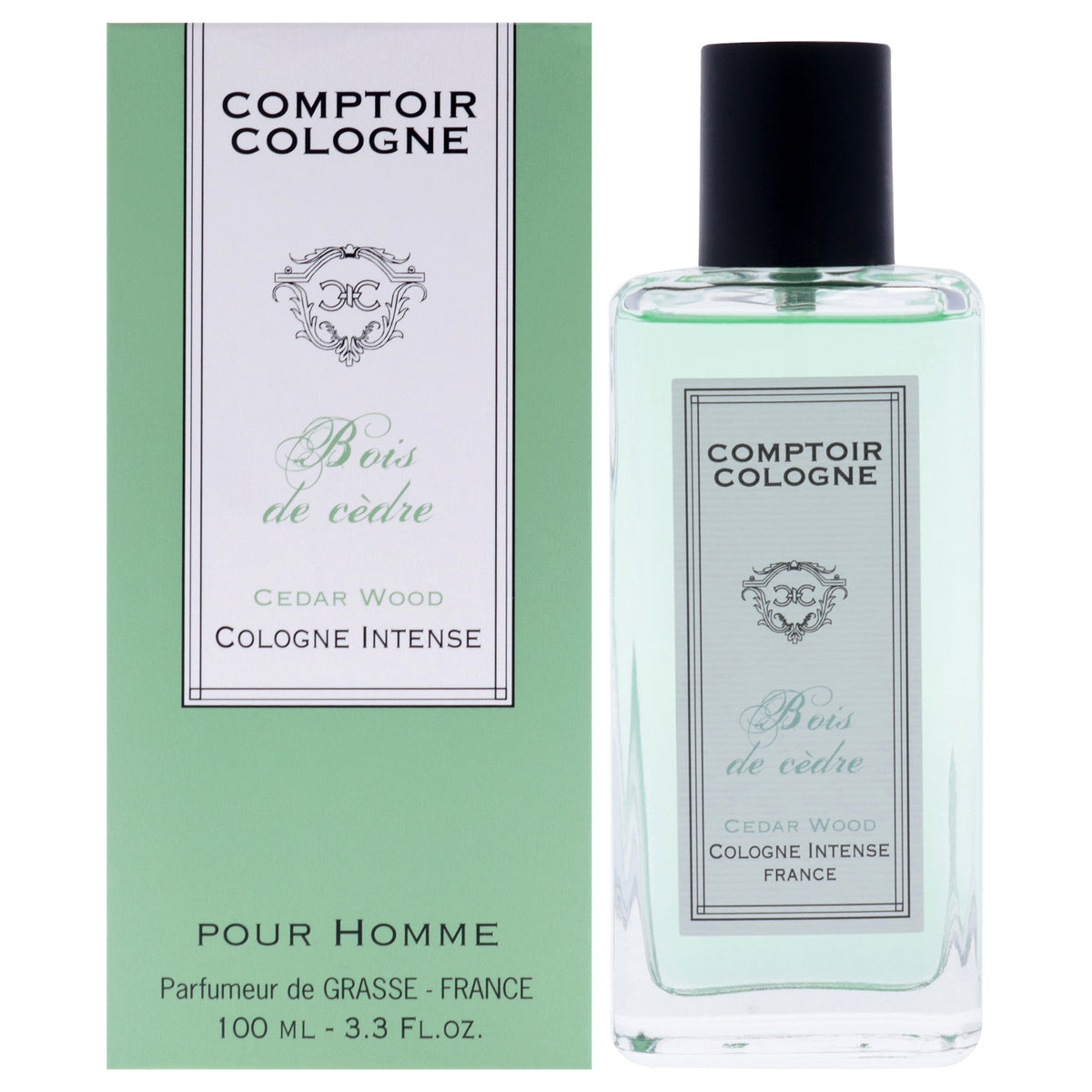 Cedar Wood Intense by Comptoir Cologne for Men - 3.3 oz Cologne Spray