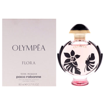 Olympea Flora Intense by Paco Rabanne for Women - 2.7 oz EDP Spray
