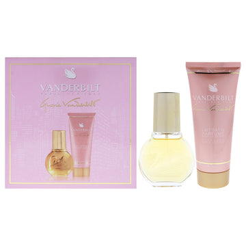 Gloria Vanderbilt by Gloria Vanderbilt for Women - 2 Pc Gift Set 1oz EDT Spray, 3.4oz Body Lotion