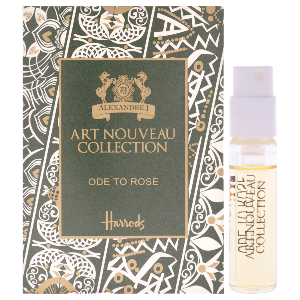 Art Nouveau Collection - Ode To Rose by Alexandre.J for Unisex - 2 ml EDP Spray Vial