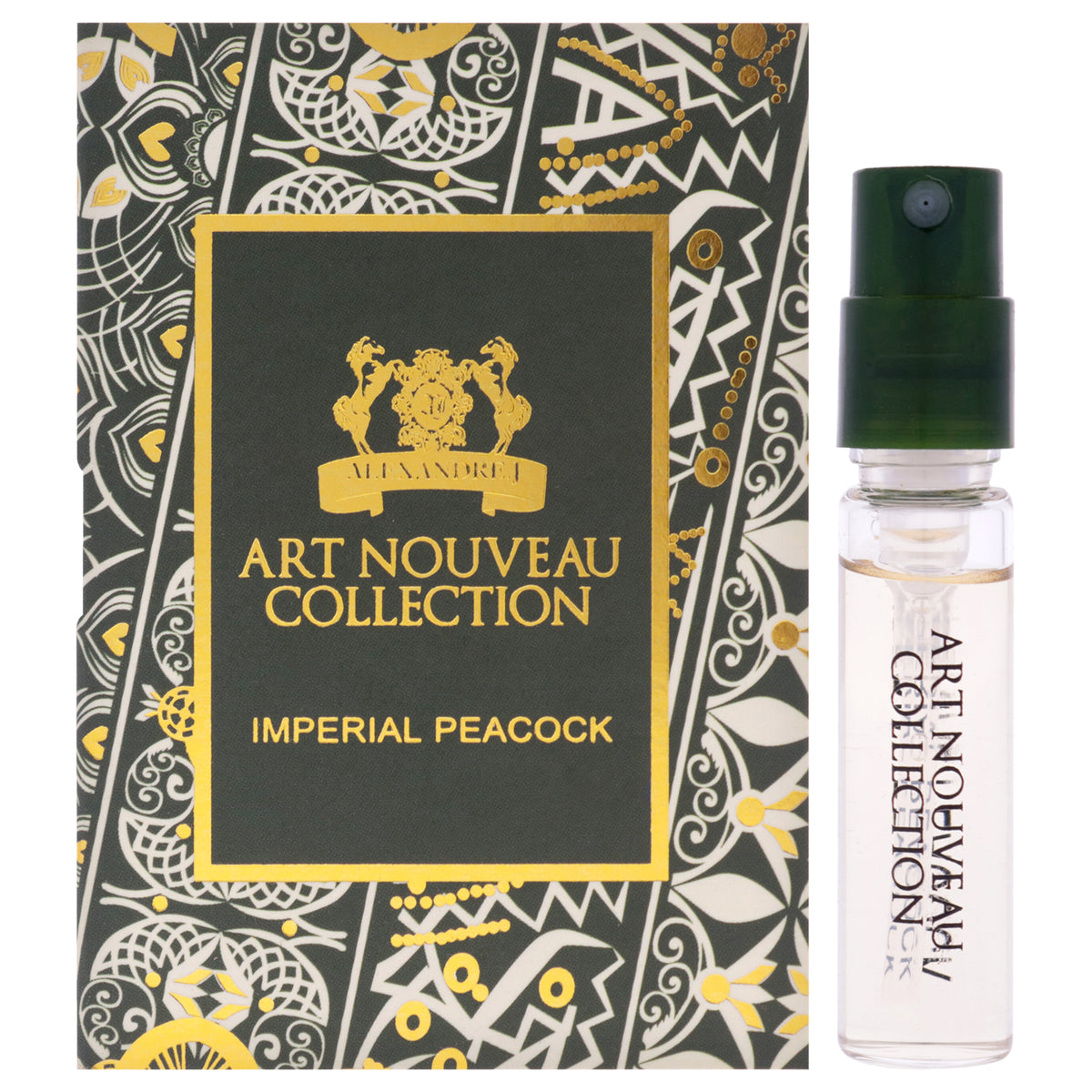 Art Nouveau Collection - Imperial Peacock by Alexandre.J for Unisex - 2 ml EDP Spray Vial