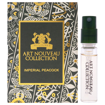 Art Nouveau Collection - Imperial Peacock by Alexandre.J for Unisex - 2 ml EDP Spray Vial