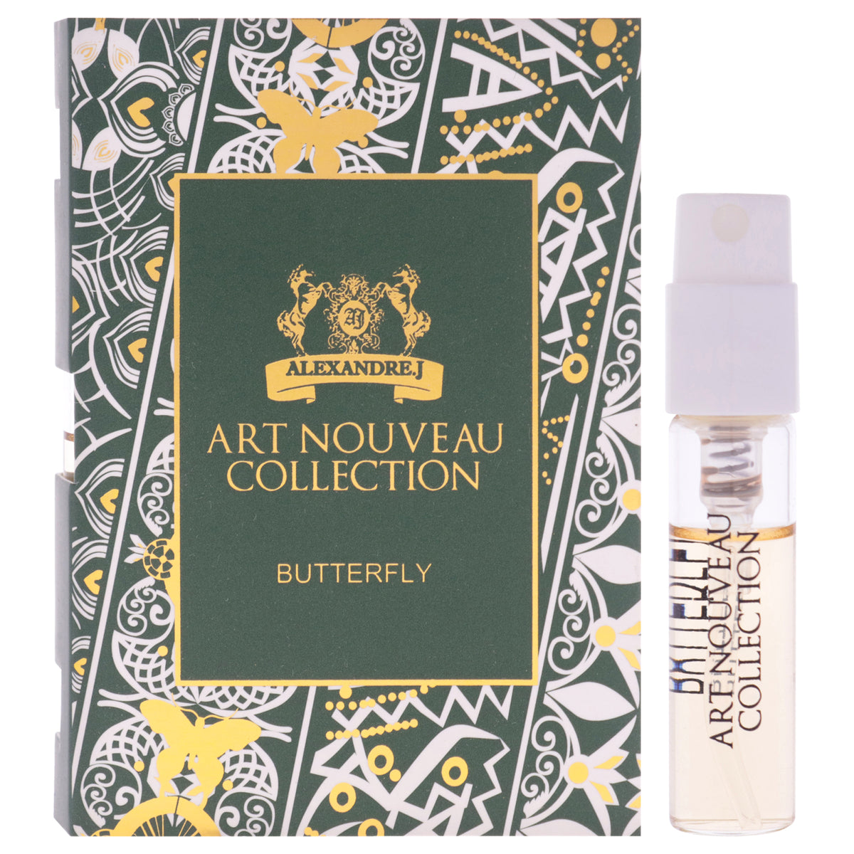 Art Nouveau Collection - Butterfly by Alexandre.J for Unisex - 2 ml EDP Spray Vial
