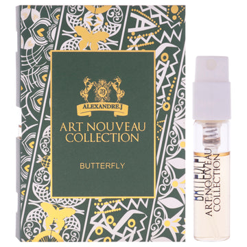 Art Nouveau Collection - Butterfly by Alexandre.J for Unisex - 2 ml EDP Spray Vial