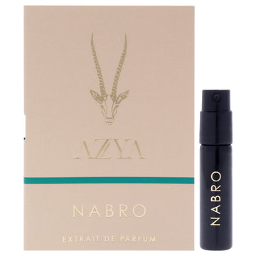 Nabro by Azya for Unisex - 2 ml Extrait De Parfum Spray Vial
