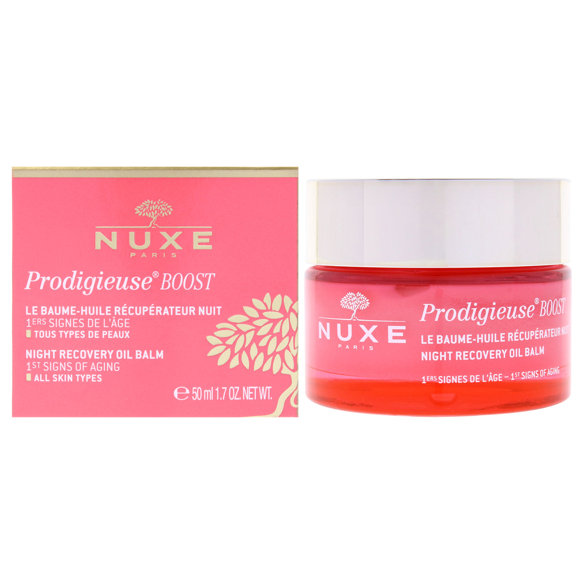Prodigieuse Boost Night Recovery Oil Balm by Nuxe for Women - 1.7 oz Balm