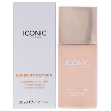 Super Smoother Blurring Skin Tint - Neutral Fair by Iconic London for Women - 1.01 oz Makeup