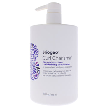Curl Charisma Rice Amino Plus Shea Curl Defining Conditioner by Briogeo for Unisex - 33.8 oz Conditioner