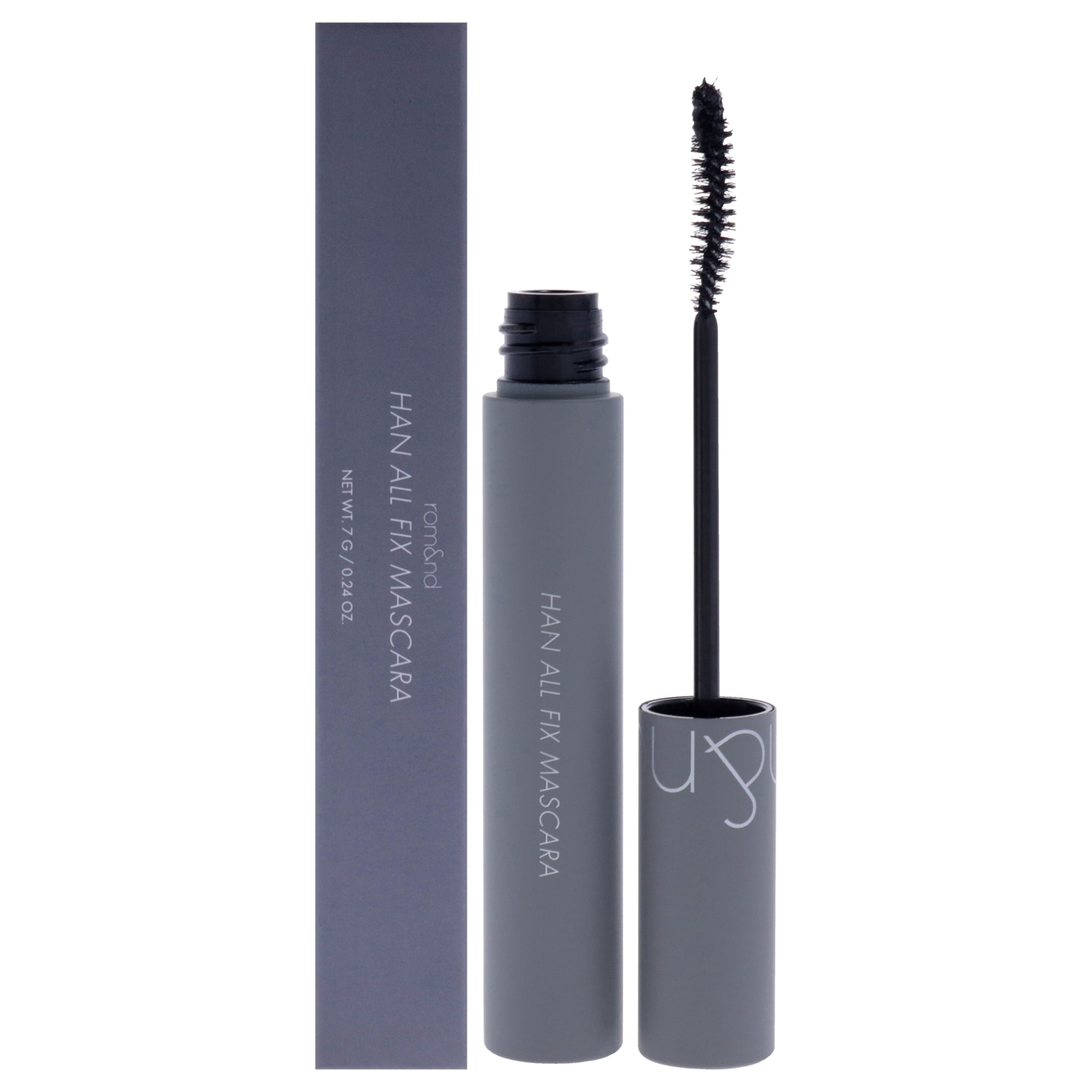 Han All Fix Mascara - L01 Long Black by Rom&nd for Women - 0.24 oz Mascara