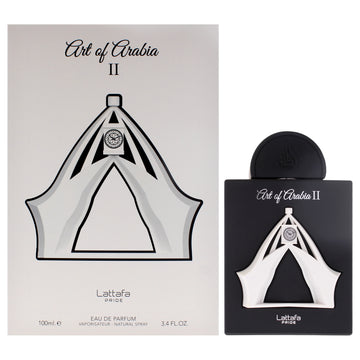 Pride - Art Of Arabia II by Lattafa for Unisex - 3.4 oz EDP Spray