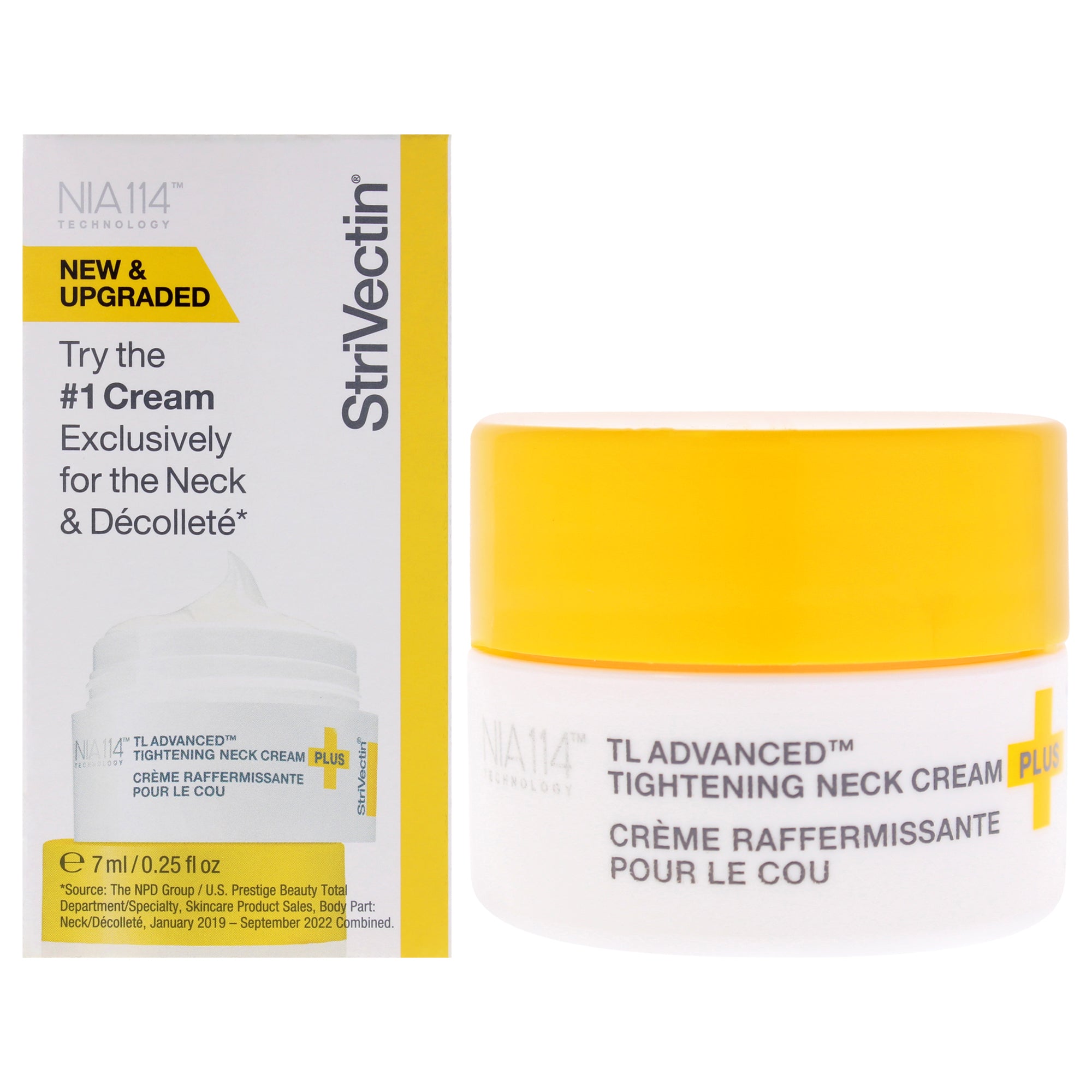 TL Advanced Tightening Neck Cream Plus by Strivectin for Unisex - 0.25 oz Cream