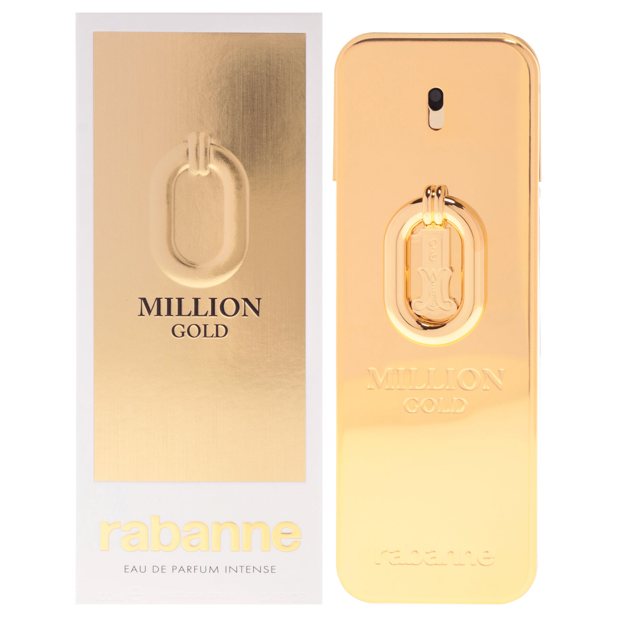 Million Gold Intense by Paco Rabanne for Men - 3.4 oz EDP Spray